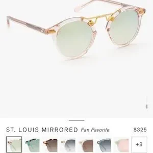 KREWE | Accessories | St Louis Mirrored Petal 24k | Poshmark display picture 1